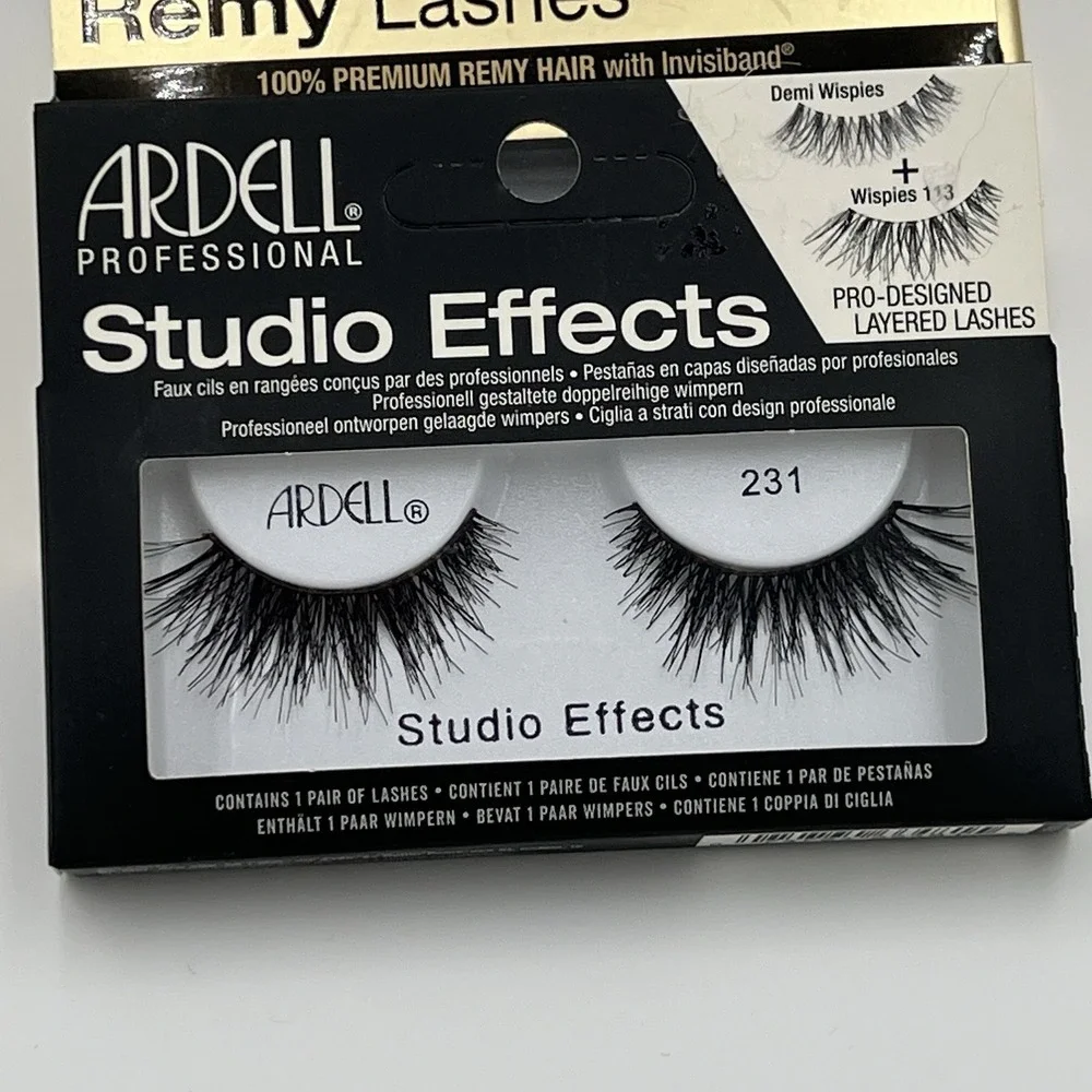 Ardell Professional False Eyelash Lot Lash Contour Remy Studio Effect Individual